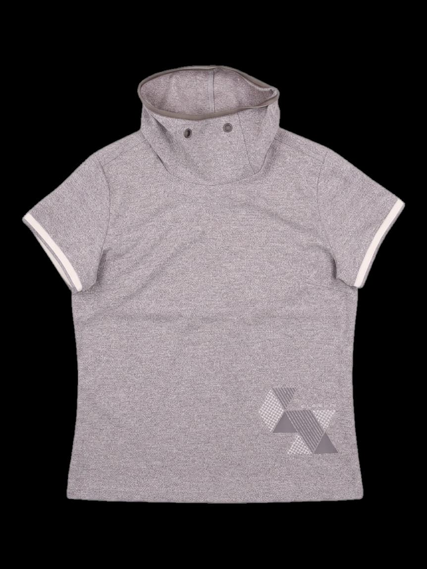 여성 반목 반팔 티