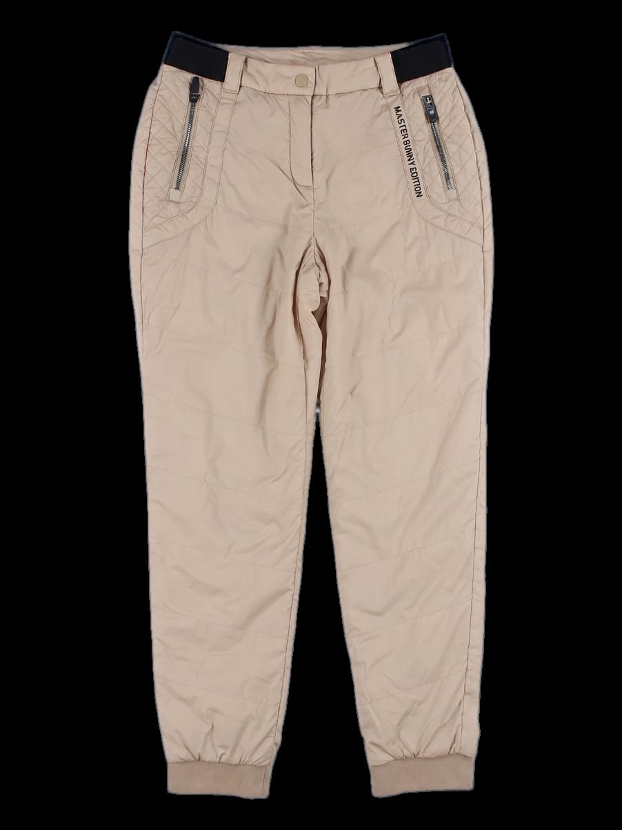 허리밴드 패딩 바지