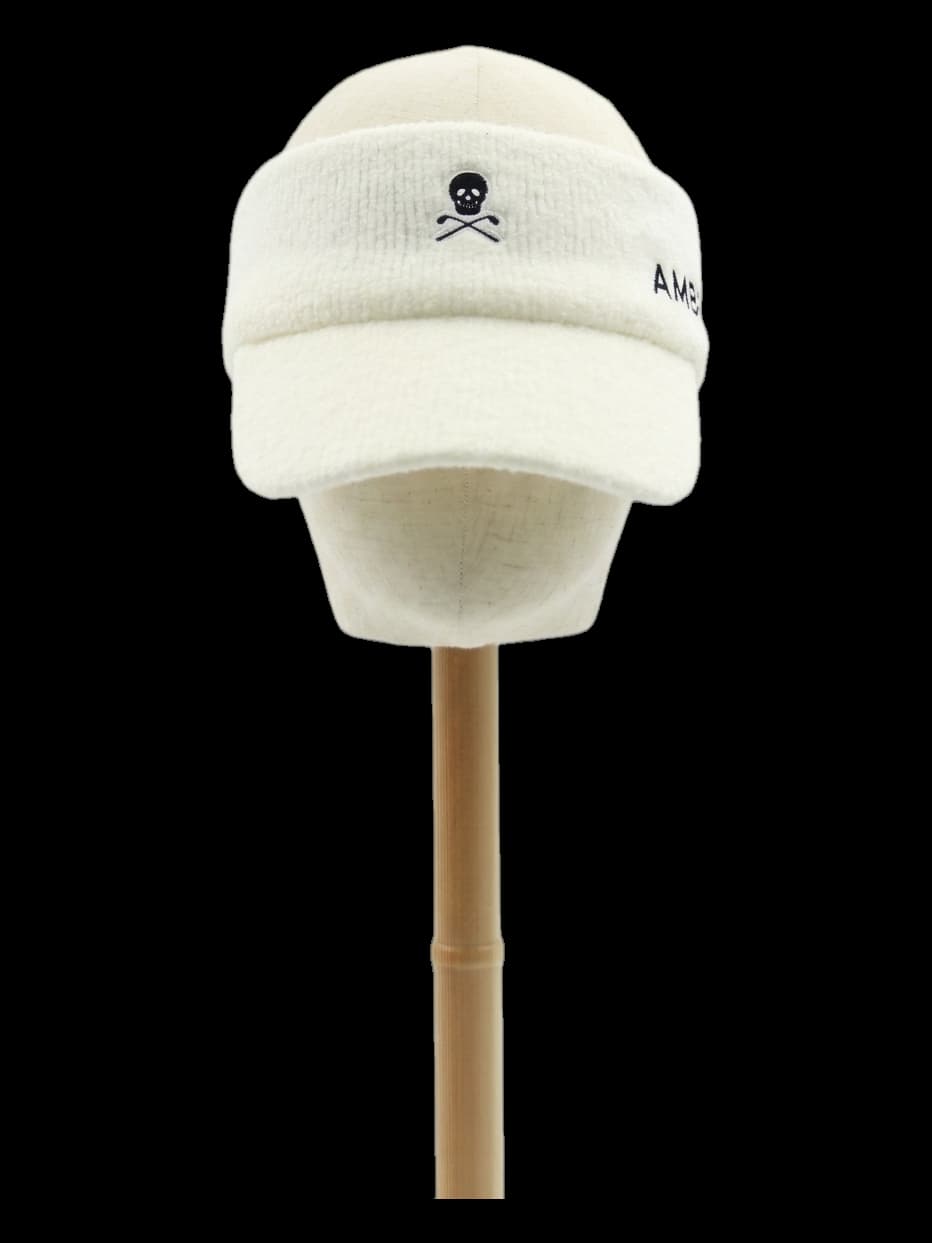 화이트 부클 썬캡