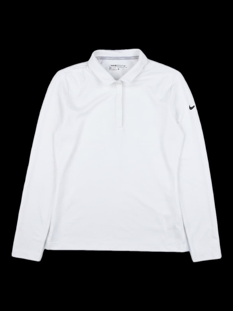 나이키 골프 드라이핏 화이트 긴팔 카라티