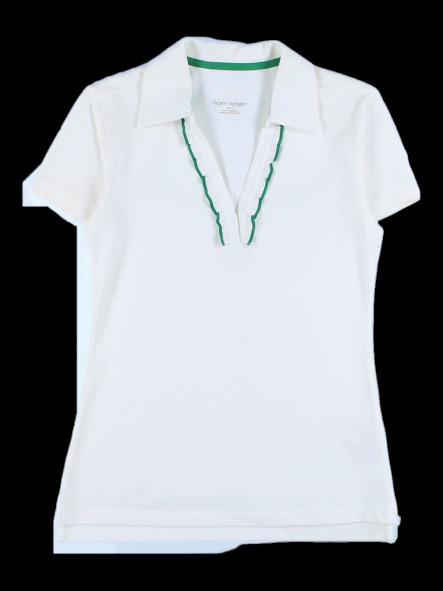 여성 반팔 카라티