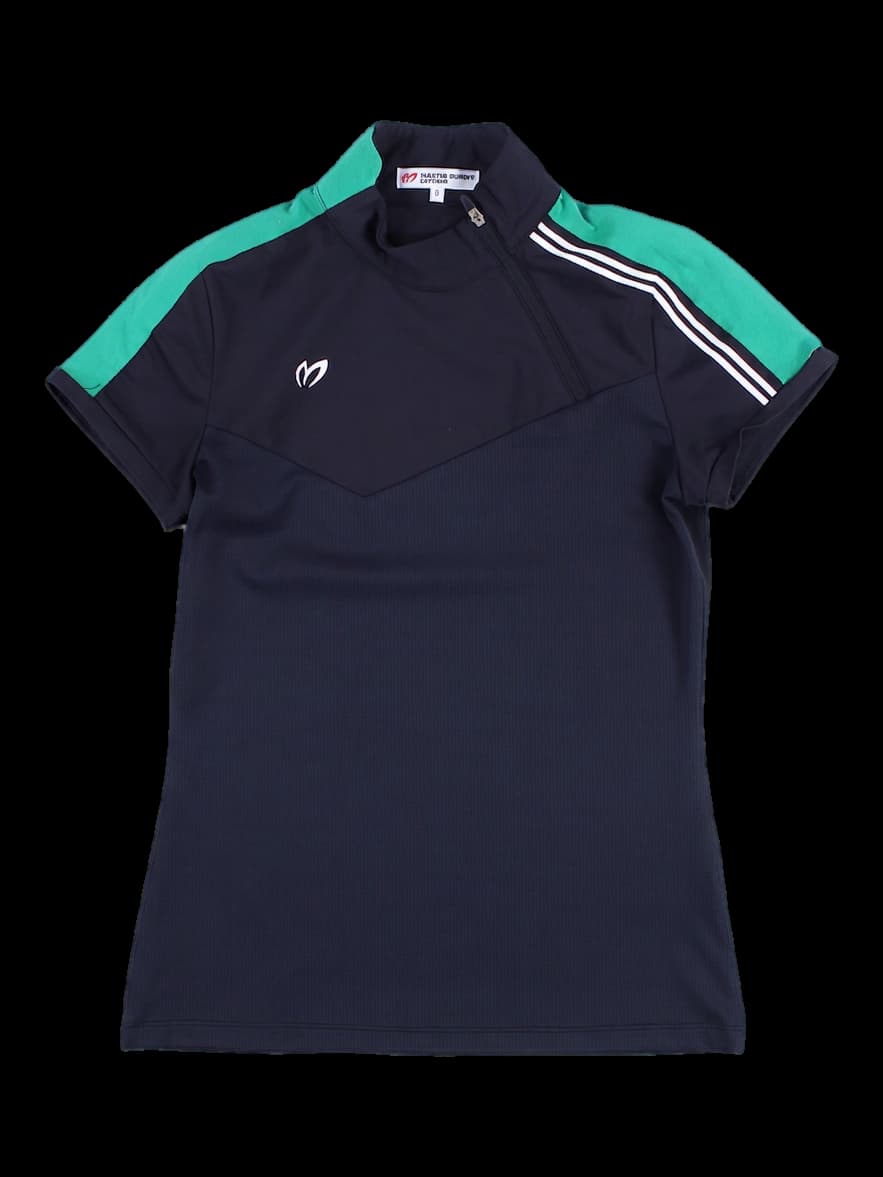 여성 반목 반팔 티