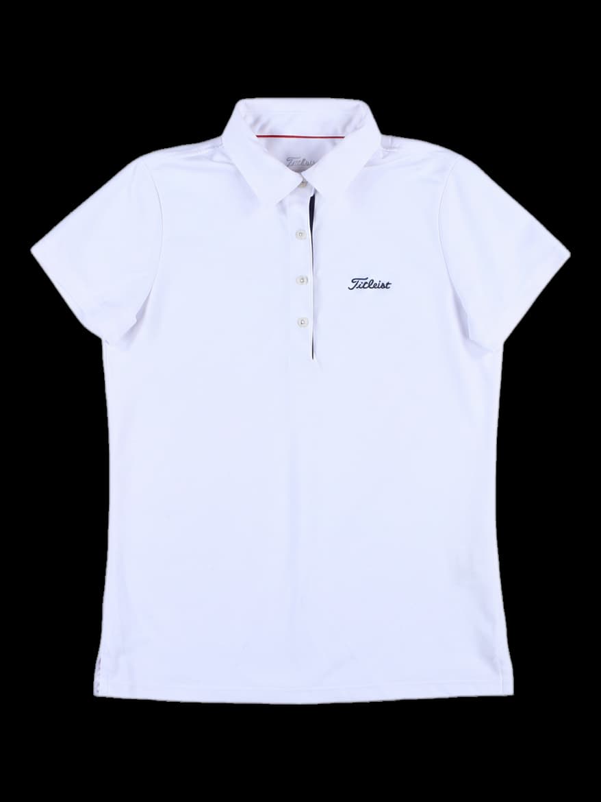 여성 반팔 카라티