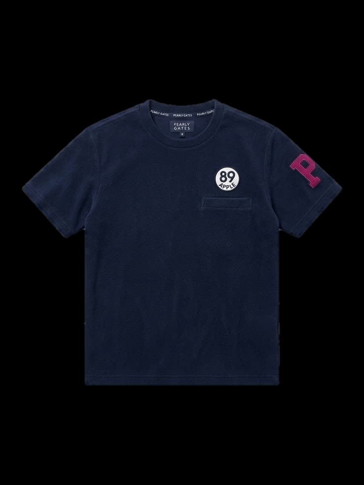 파리게이츠 네이비 테리 반팔 티셔츠