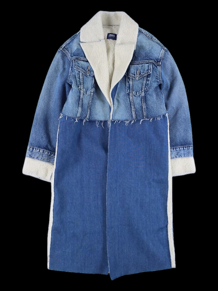 여성 데님 코트
