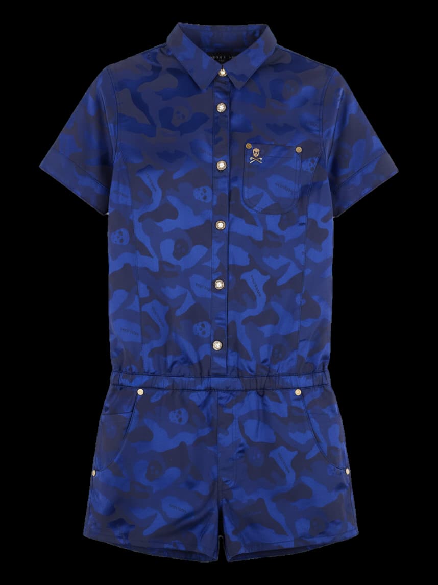 여성 반팔 점프수트