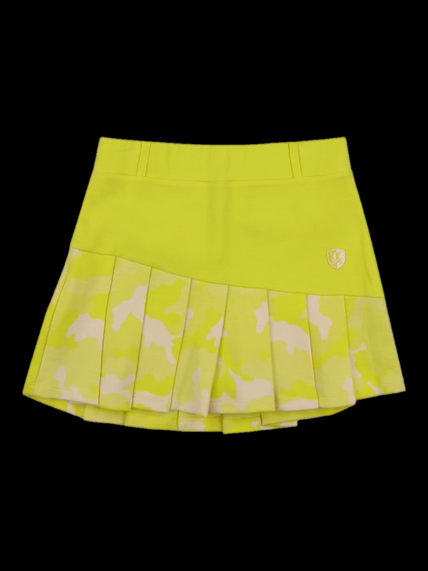 여성 플리츠 니트 스커트