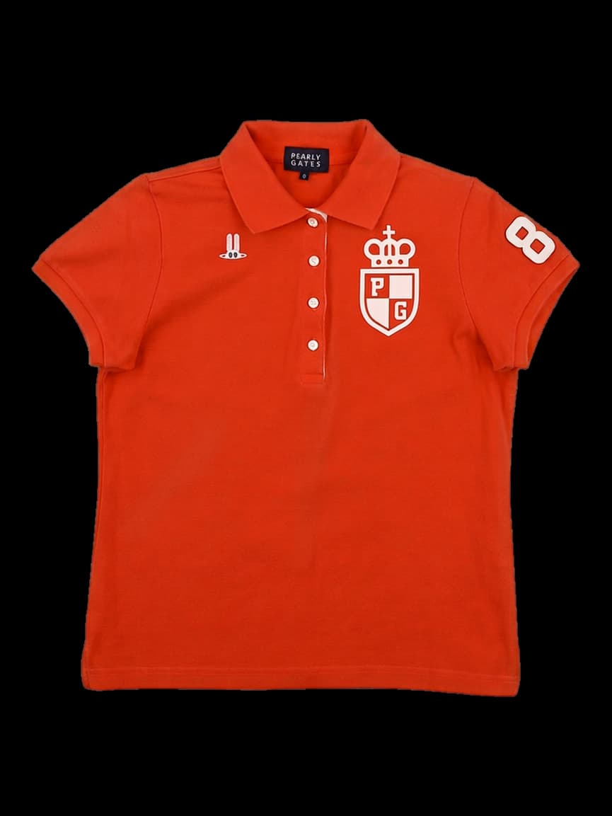 여성 반팔 카라 티