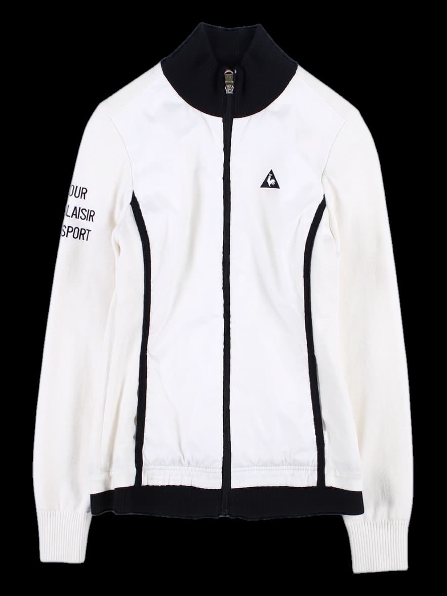 여성 니트 집업 점퍼