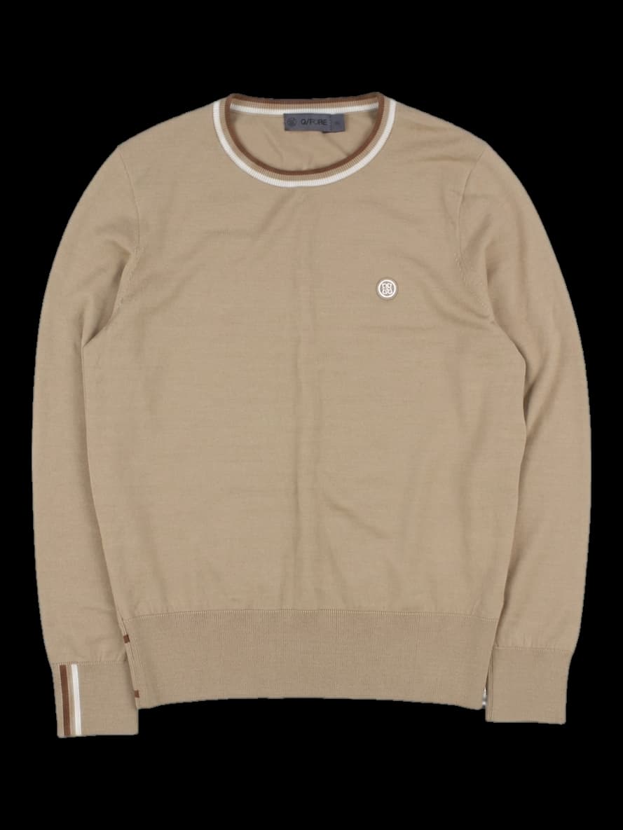 G/FORE 베이지 롱슬리브 니트