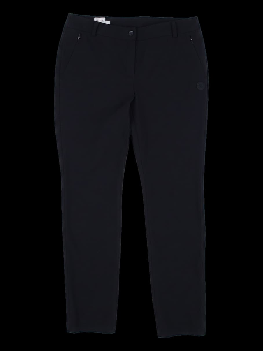 블랙 슬림핏 긴바지