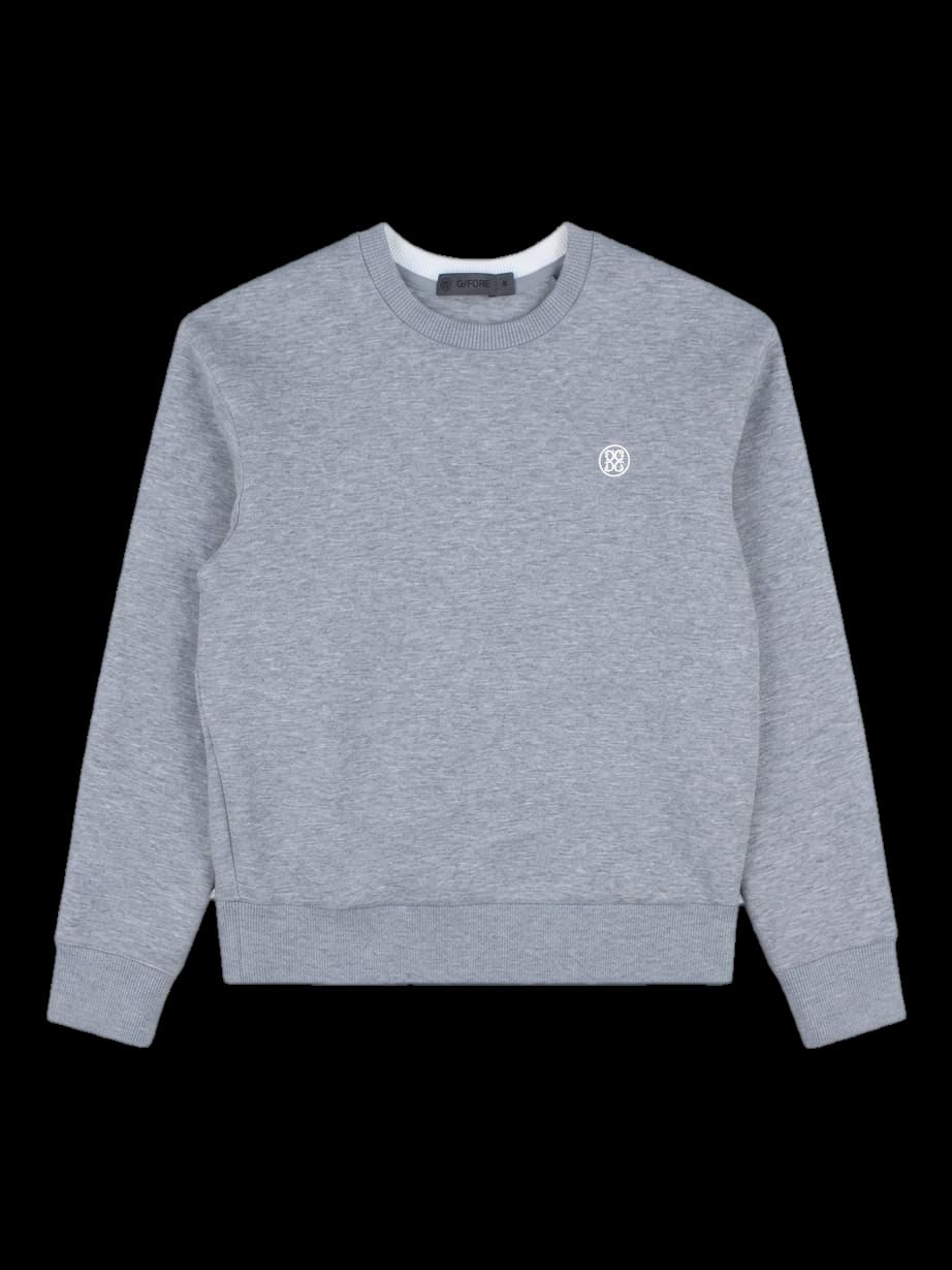 그레이 그래픽 백 로고 맨투맨