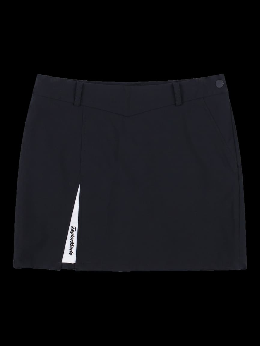블랙 슬릿 스커트 (테일러메이드 로고)