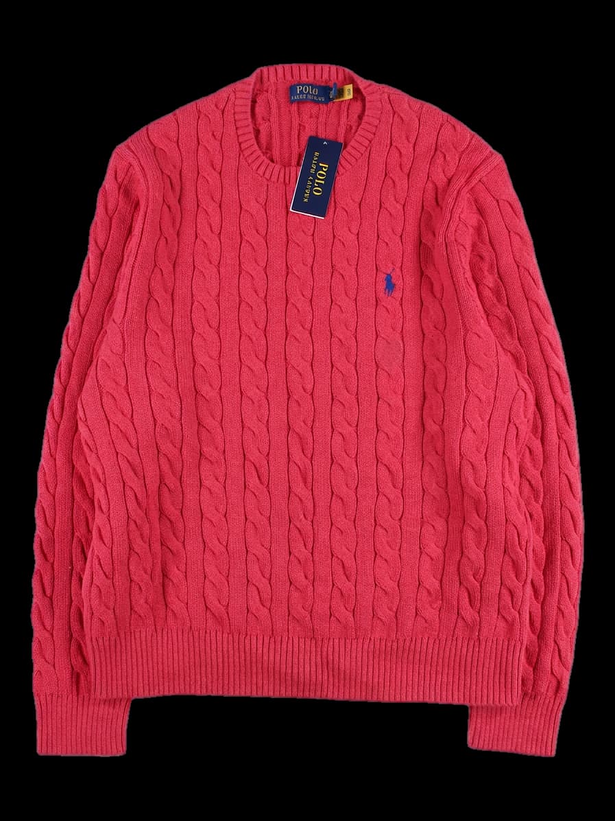 [남녀공용] [새상품] 베이직 꽈배기 니트