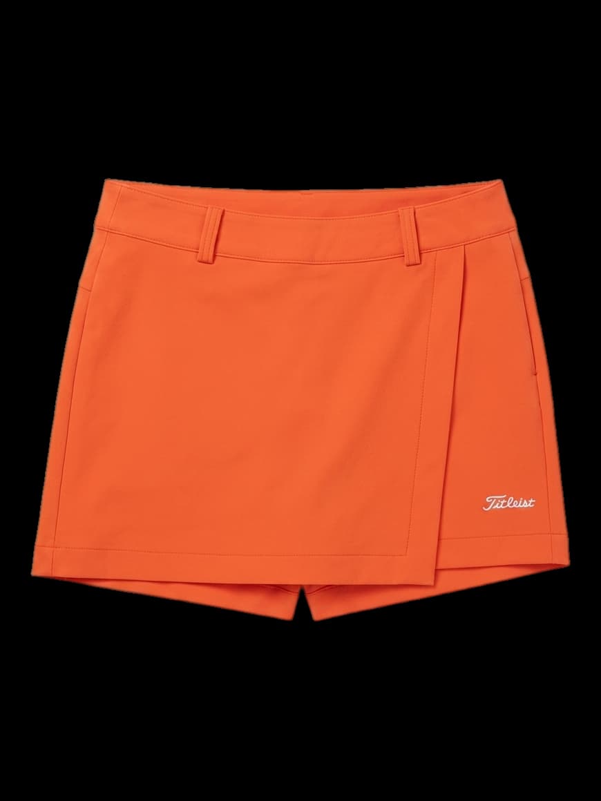 타이틀리스트 오렌지 랩 큐롯 팬츠