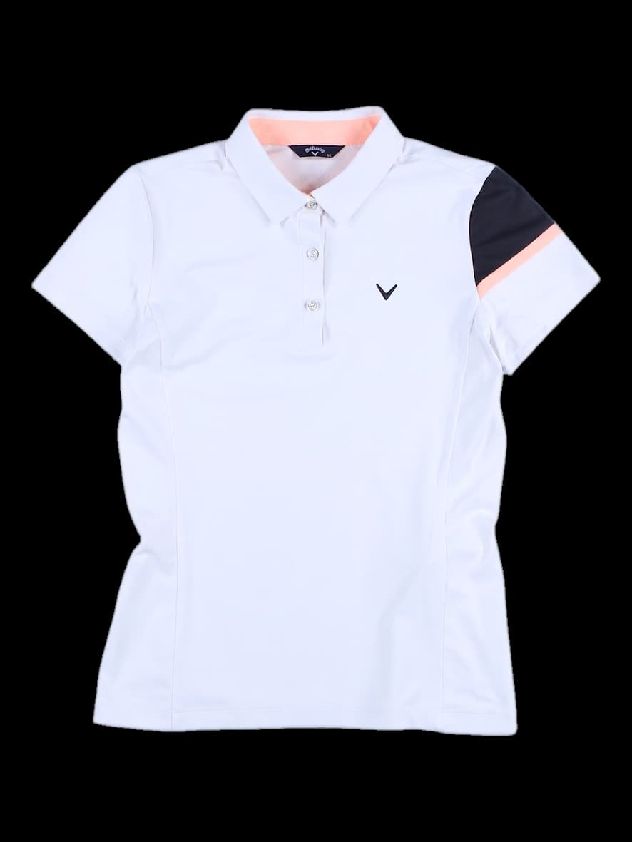 여성 반팔 카라티