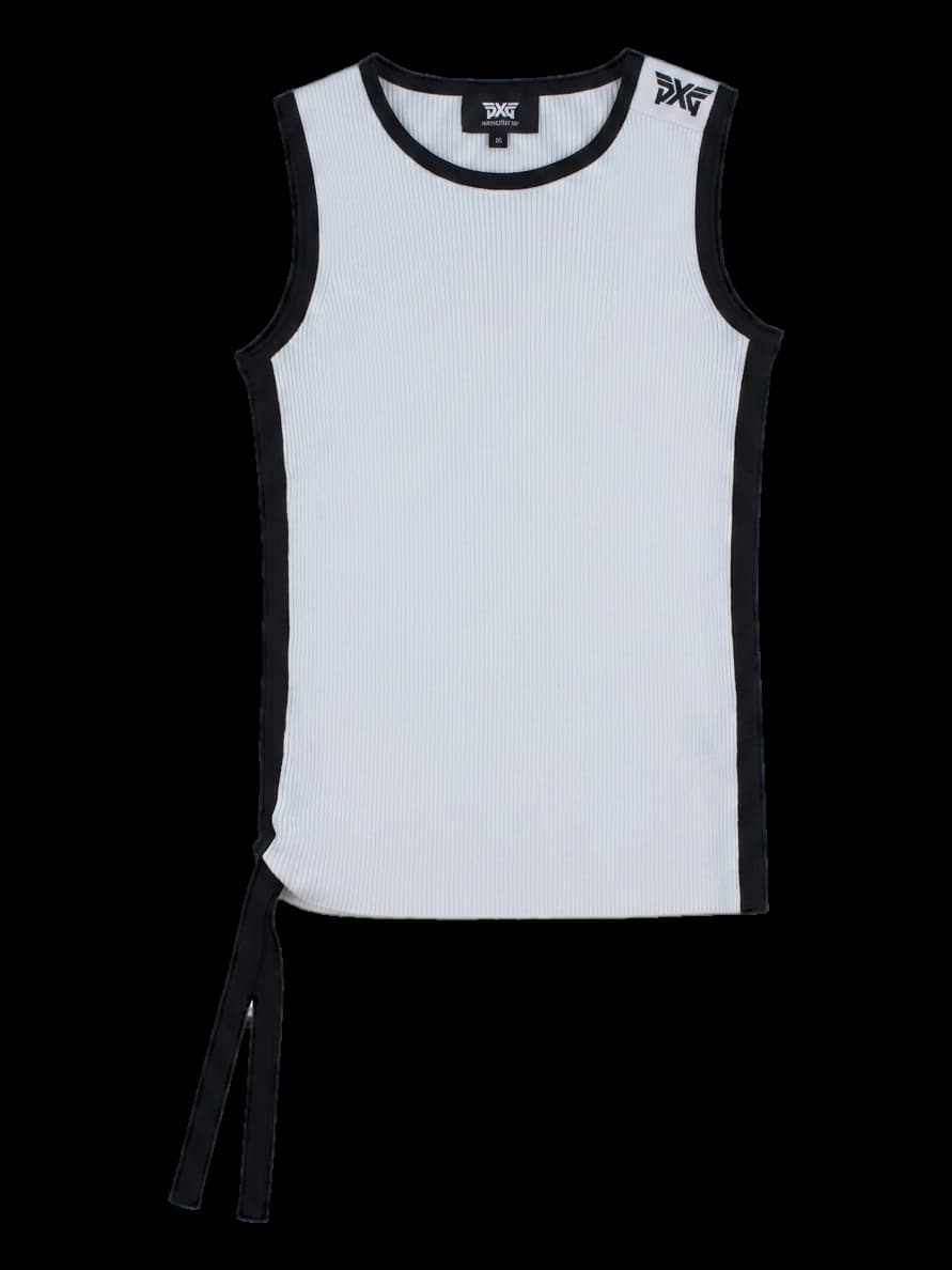 여성 PXG 골프웨어 민소매 니트 베스트