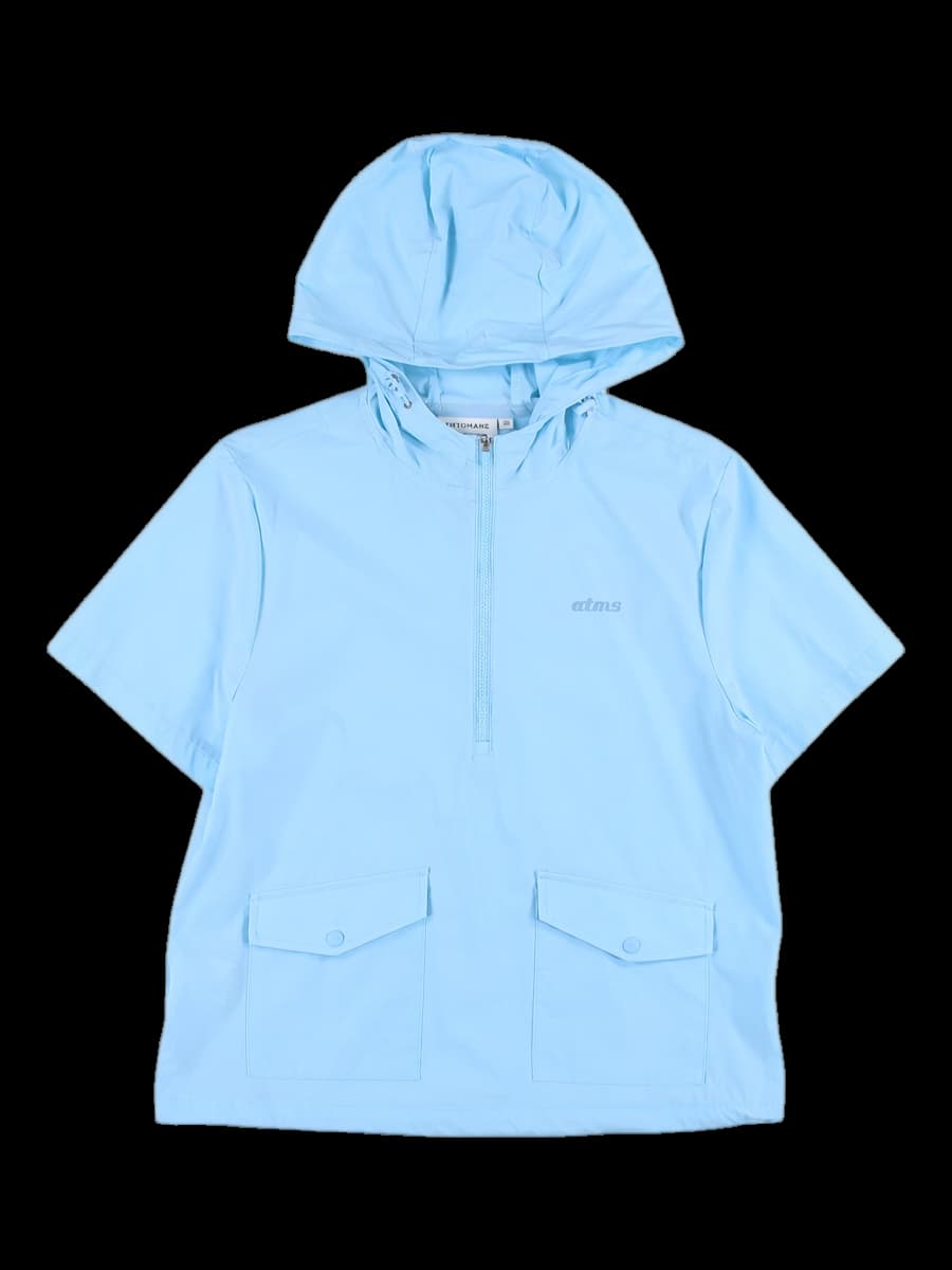 [2025] 여성 후드 반팔 집업 점퍼