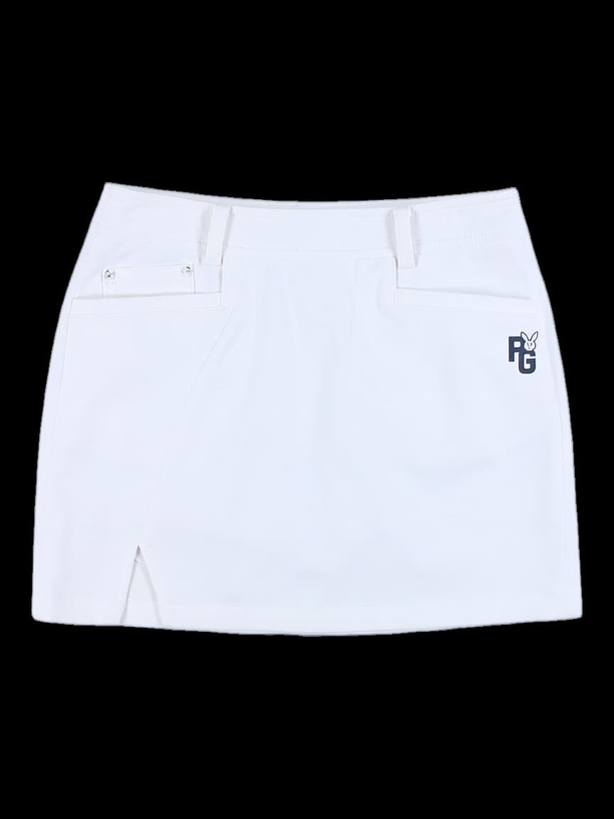 로고 포인트 스커트