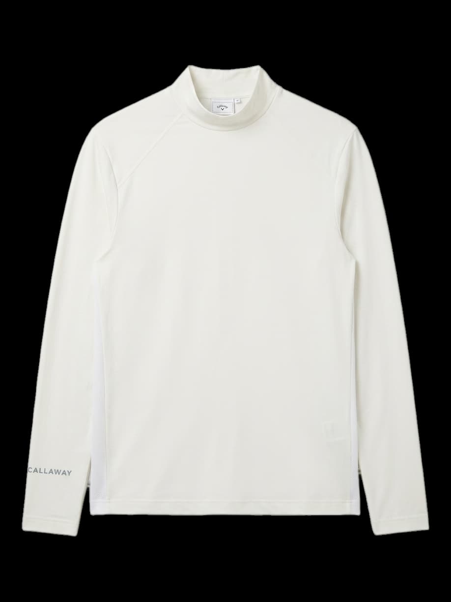 캘러웨이 남성 목폴라 긴팔 티셔츠 (아이보리)