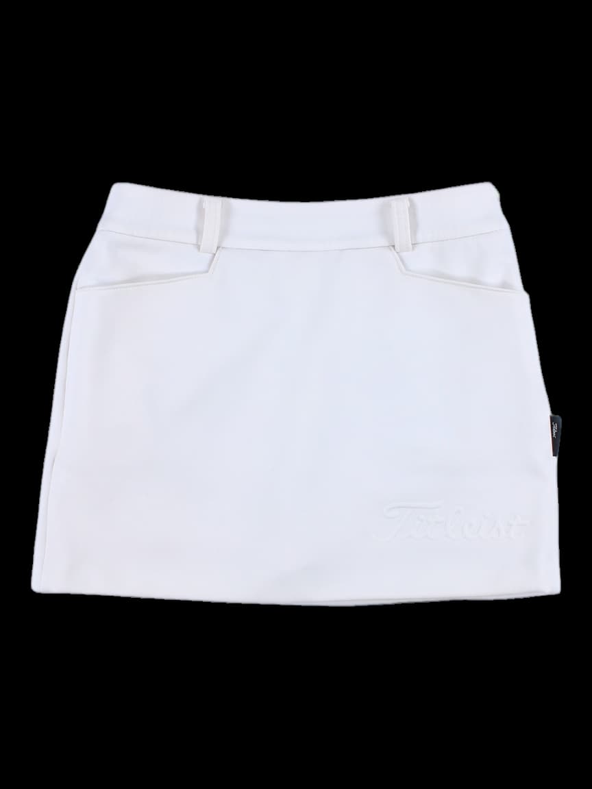 로고 골프 스커트