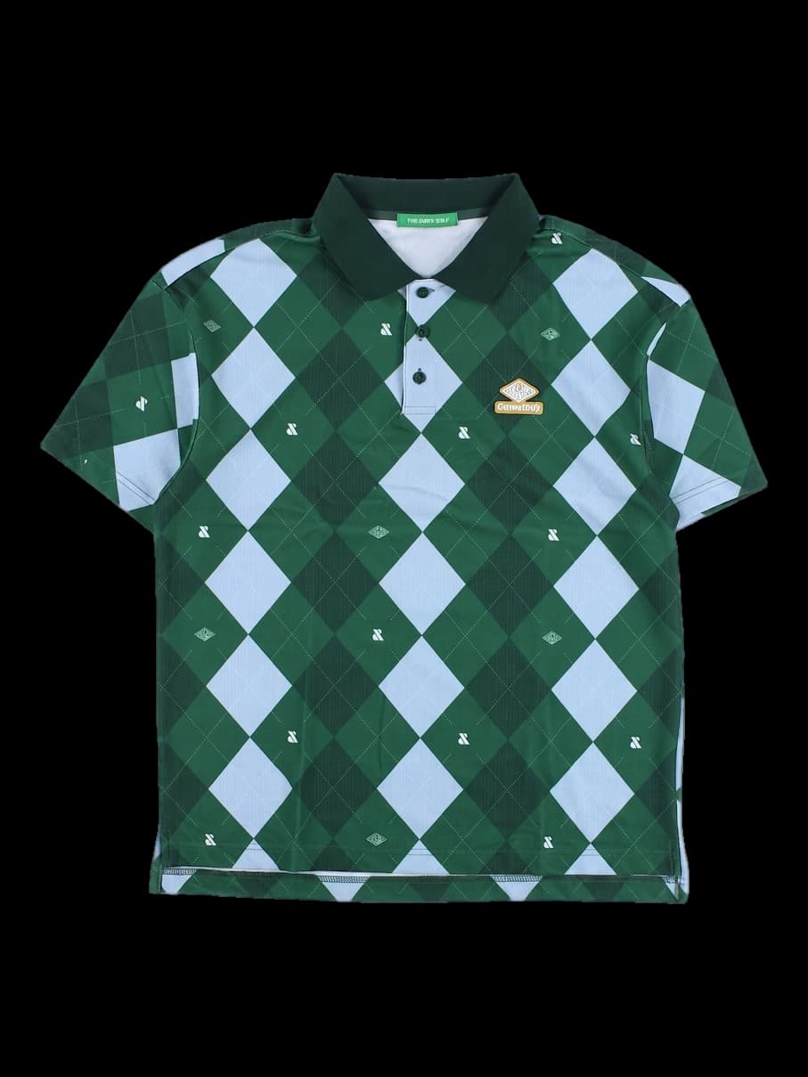 남성 반팔카라티