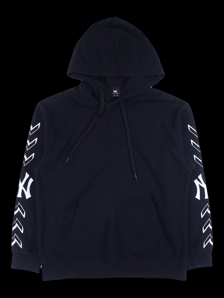 남성 기모 후드티