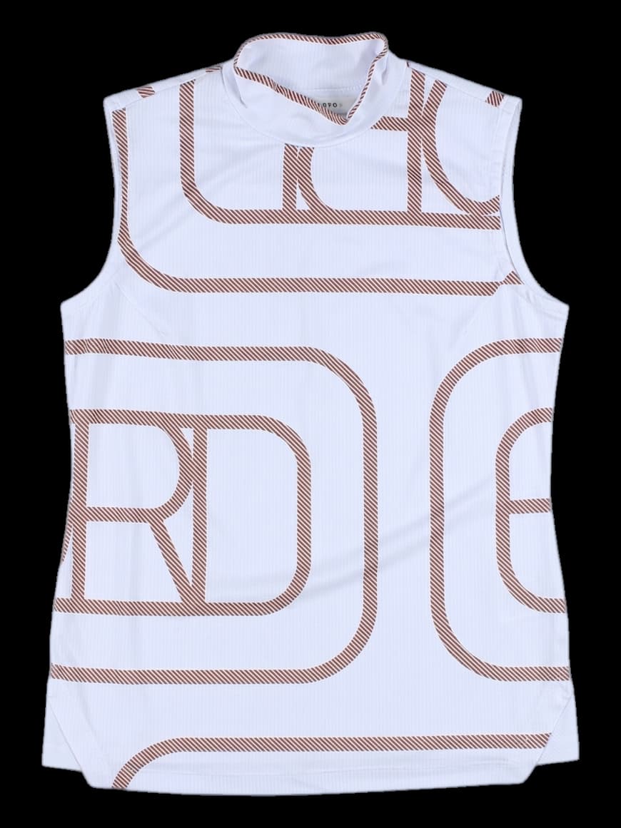 여성 반목 민소매 티