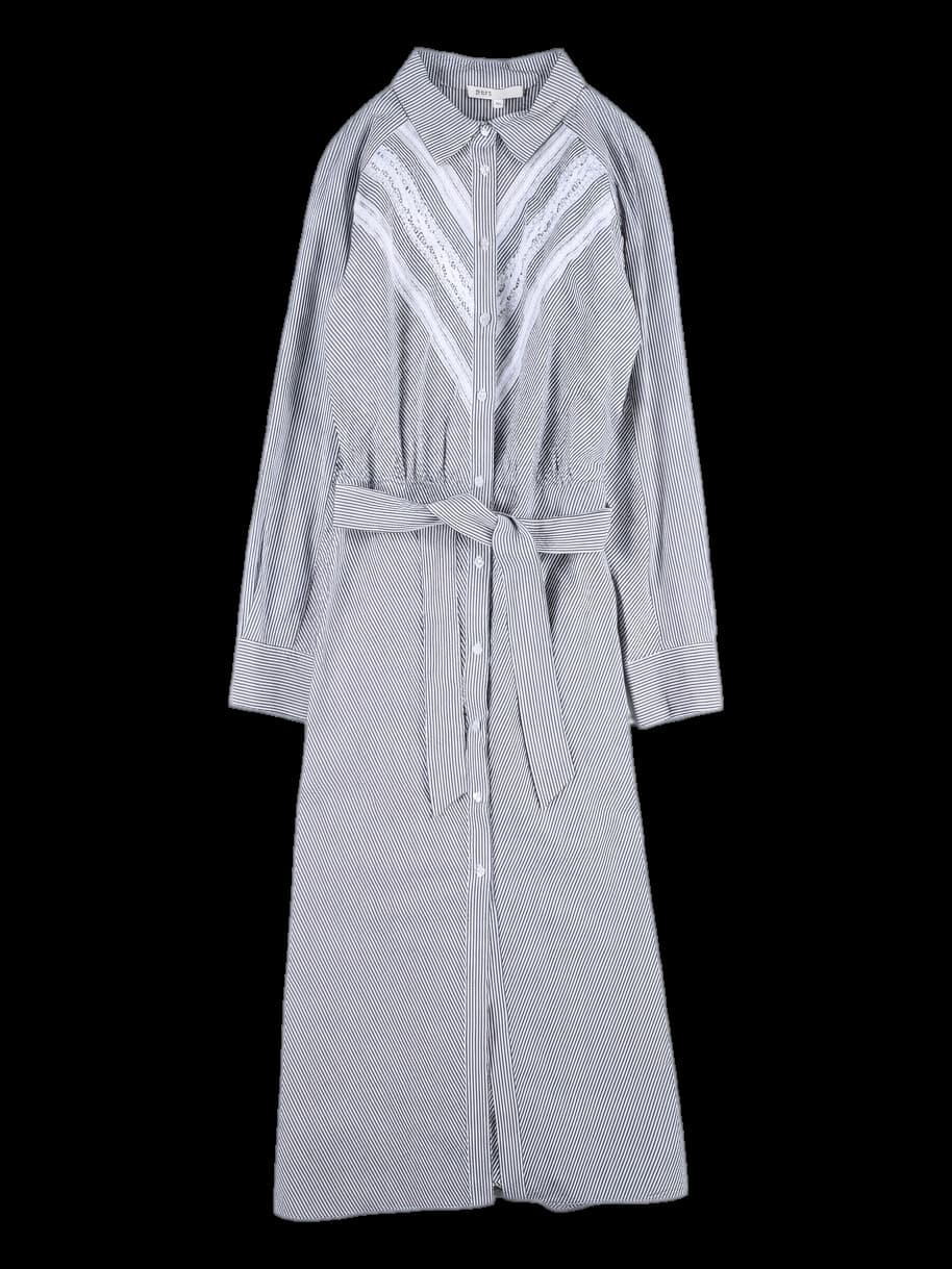 긴팔 셔츠 원피스