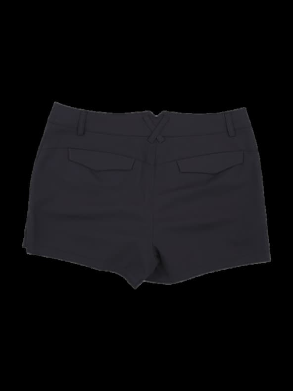 블랙 로고 포인트 숏 팬츠