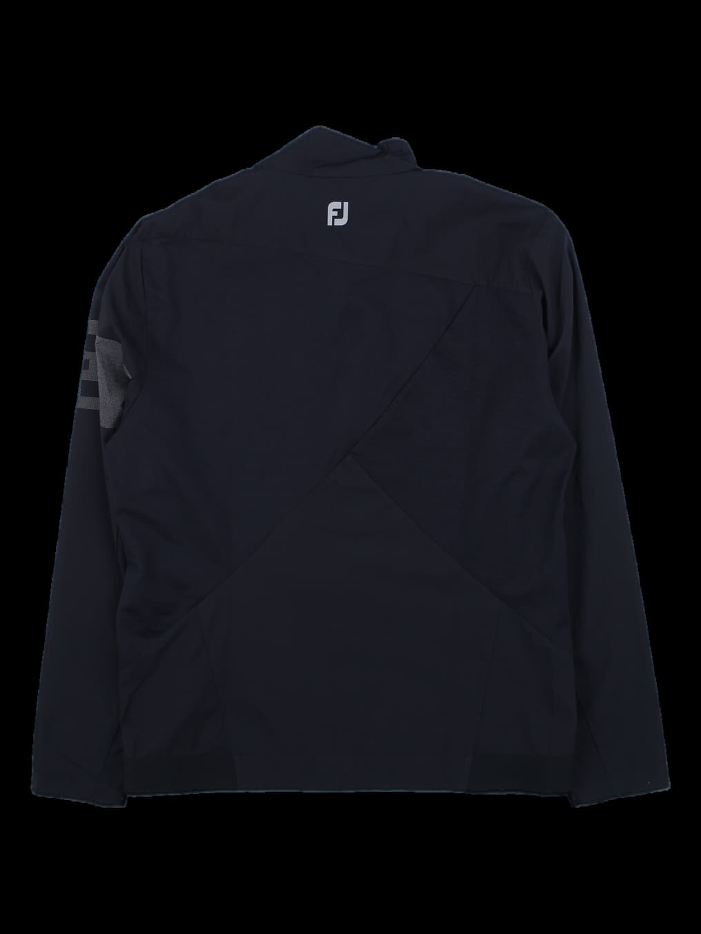 블랙 지퍼 스탠드 칼라 재킷