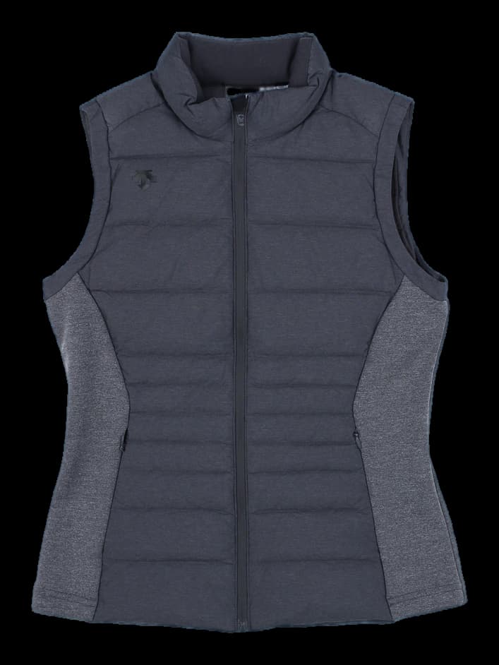 데상트 여성 경량 패딩 베스트