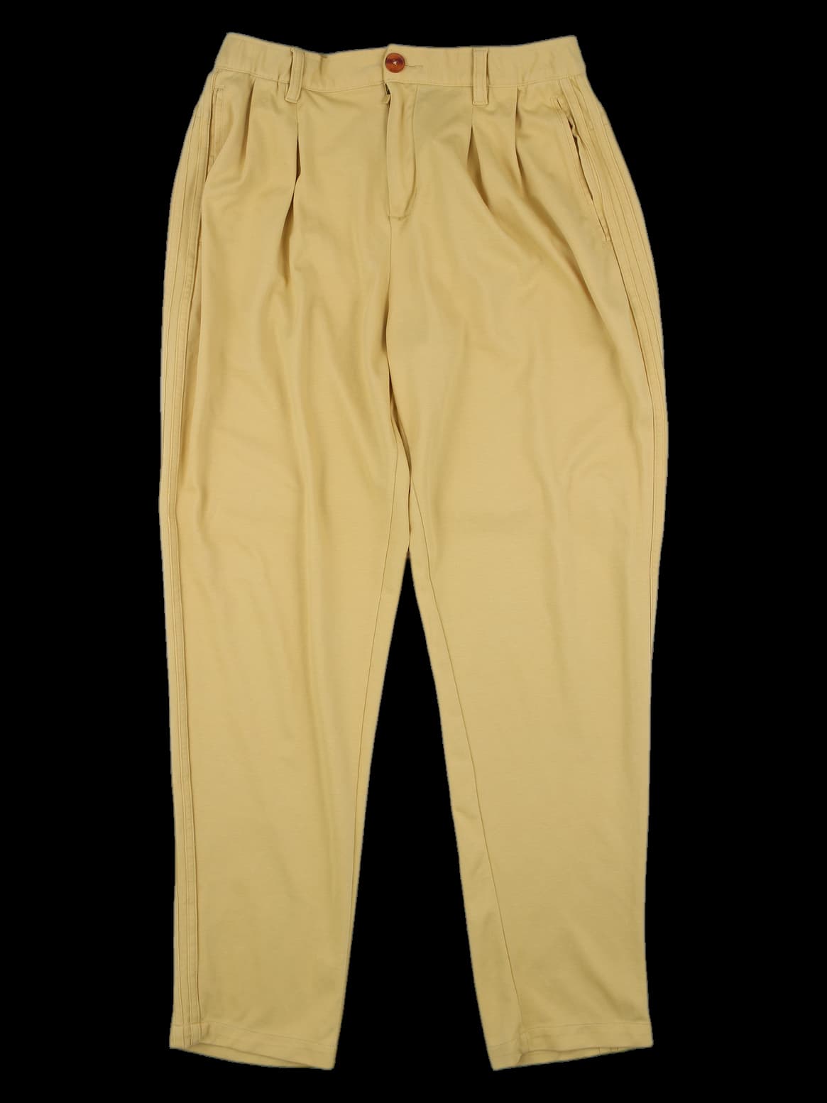 옐로우 투턱 롱팬츠