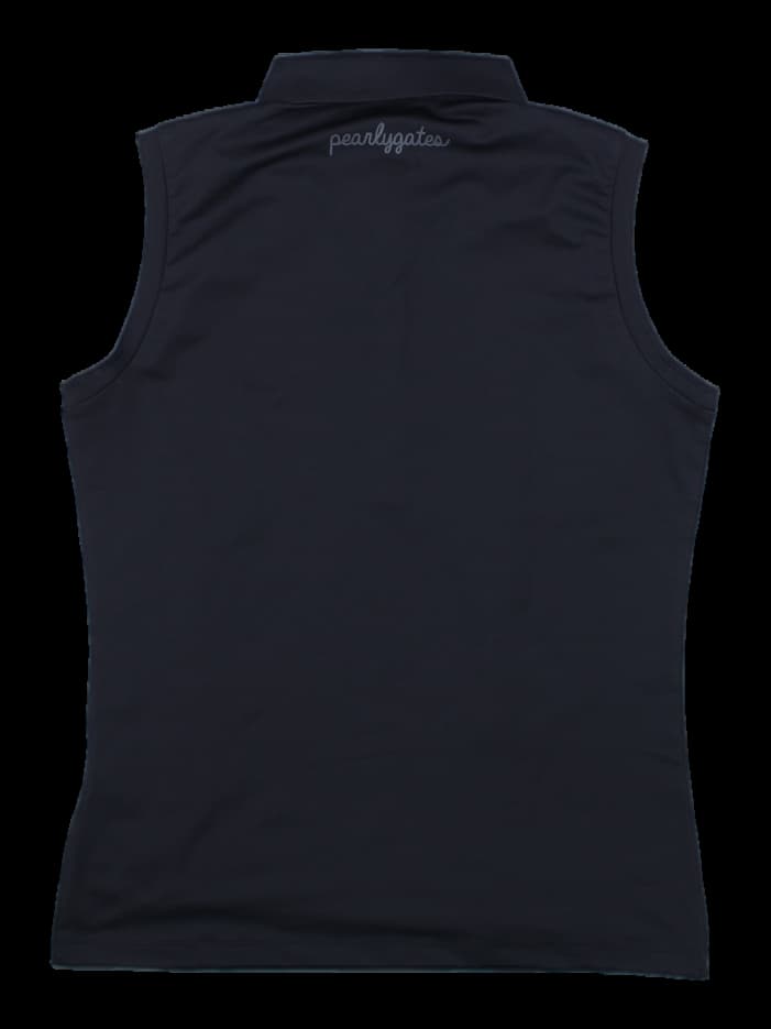 파리게이츠 여성 민소매 카라티셔츠 블랙