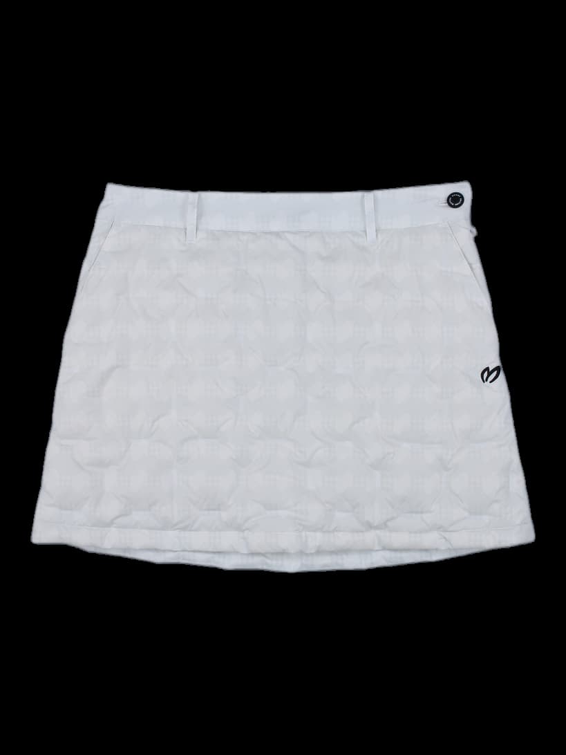 여성 퀼팅 미니 스커트