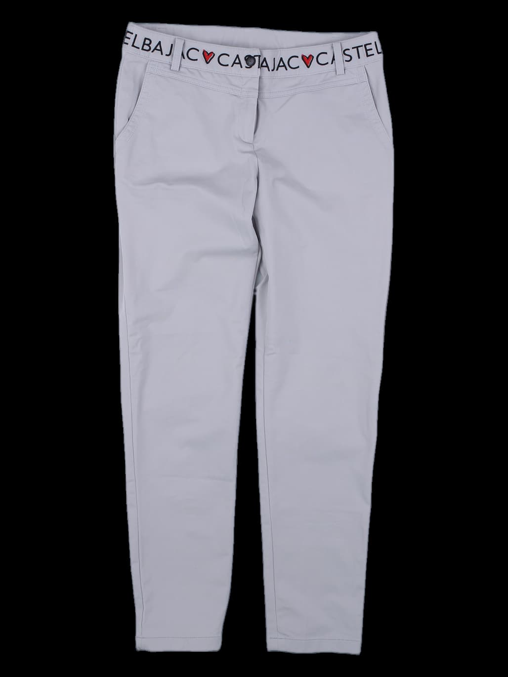 까스텔바작 로고 밴딩 스키니 팬츠