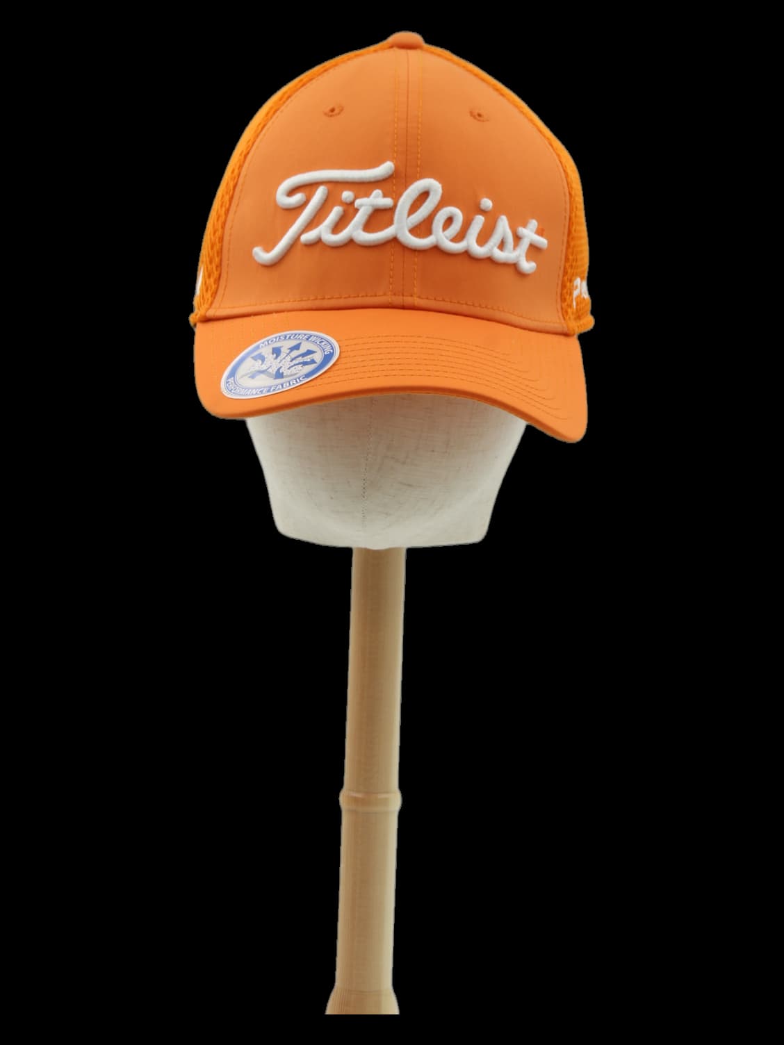 타이틀리스트 오렌지 메쉬 캡