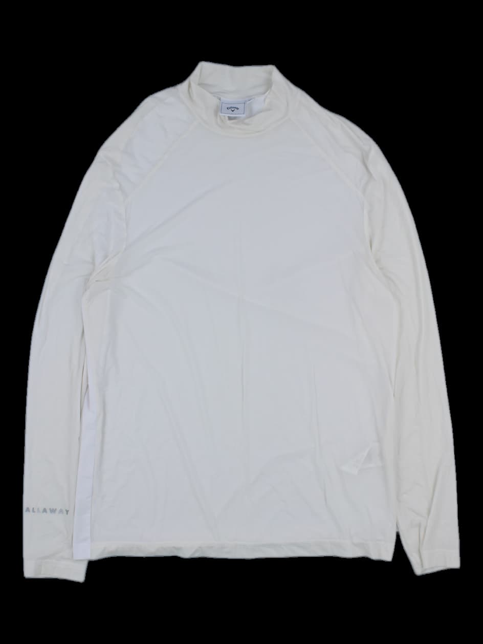 캘러웨이 남성 목폴라 긴팔 티셔츠 (아이보리)