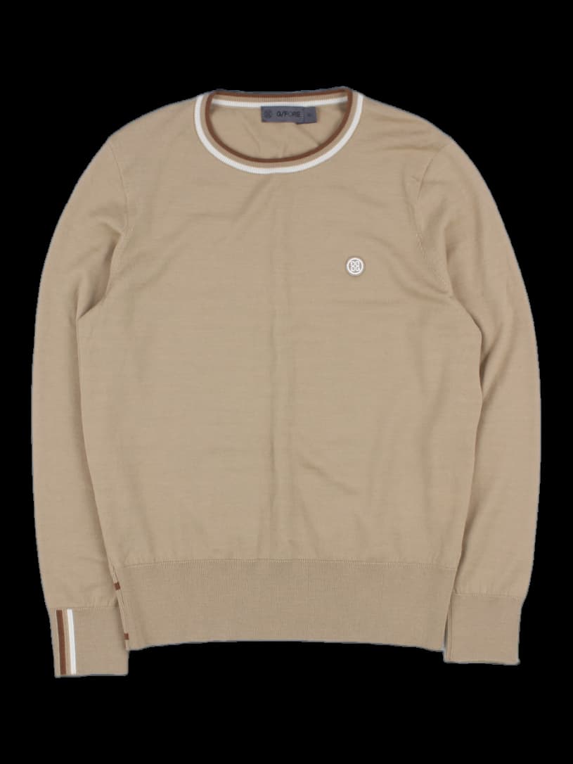 G/FORE 베이지 롱슬리브 니트
