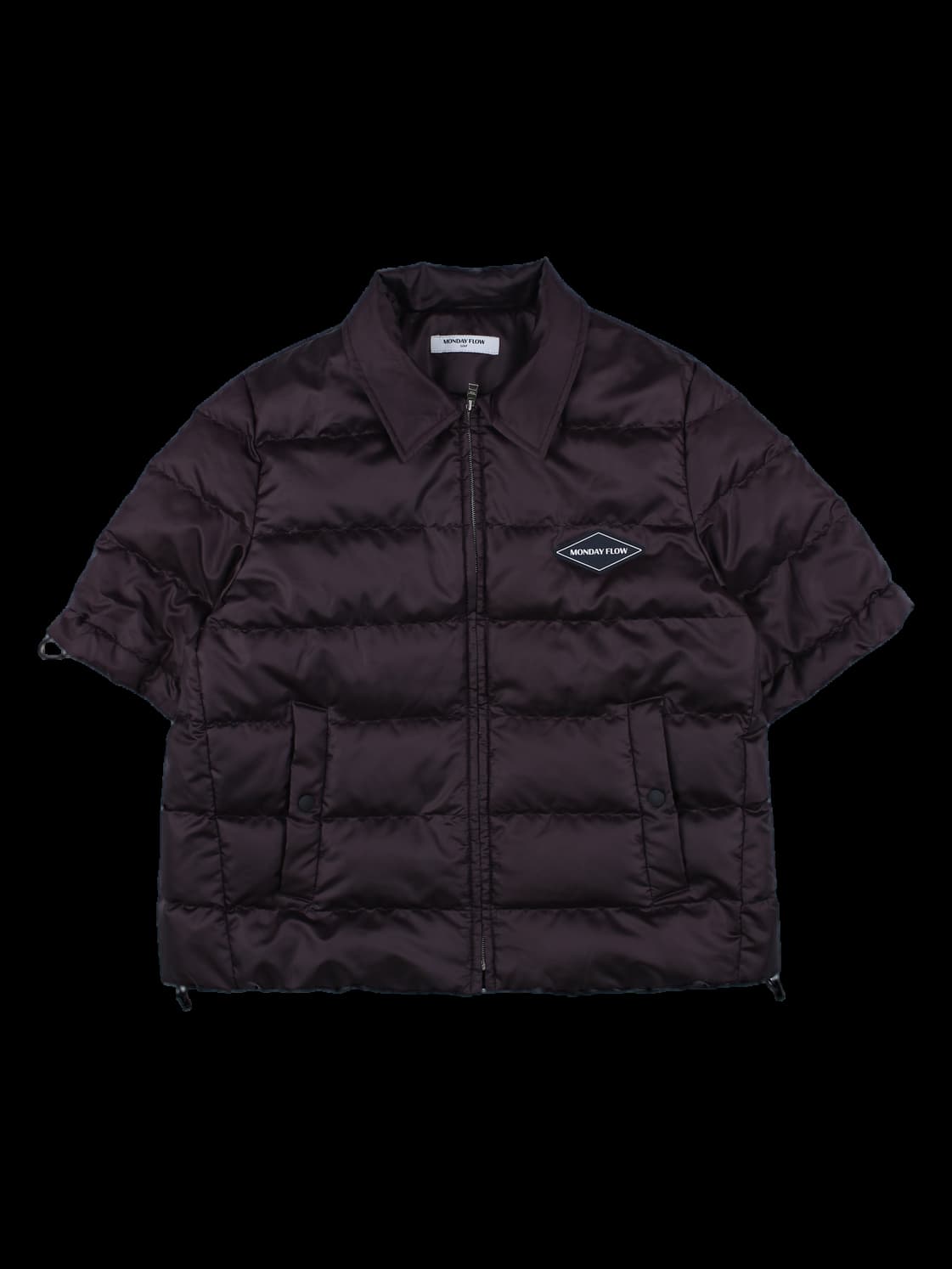 먼데이 플로우 반팔 다운 점퍼