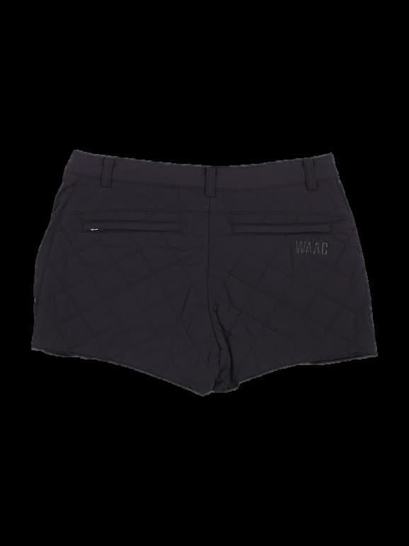 블랙 다이아 퀼팅 숏 팬츠
