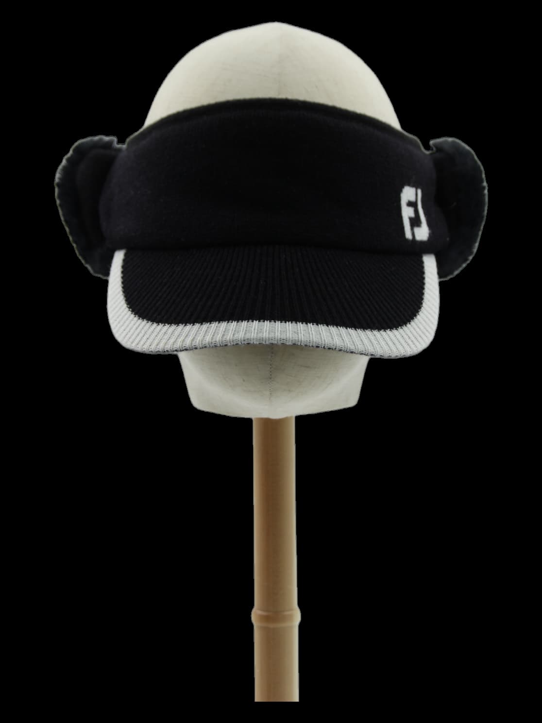 블랙 퍼 이치어 썬캡