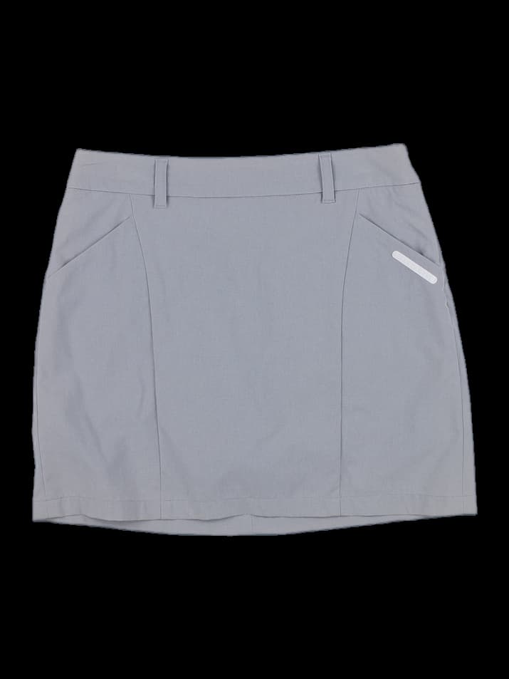 그레이 미니 스커트
