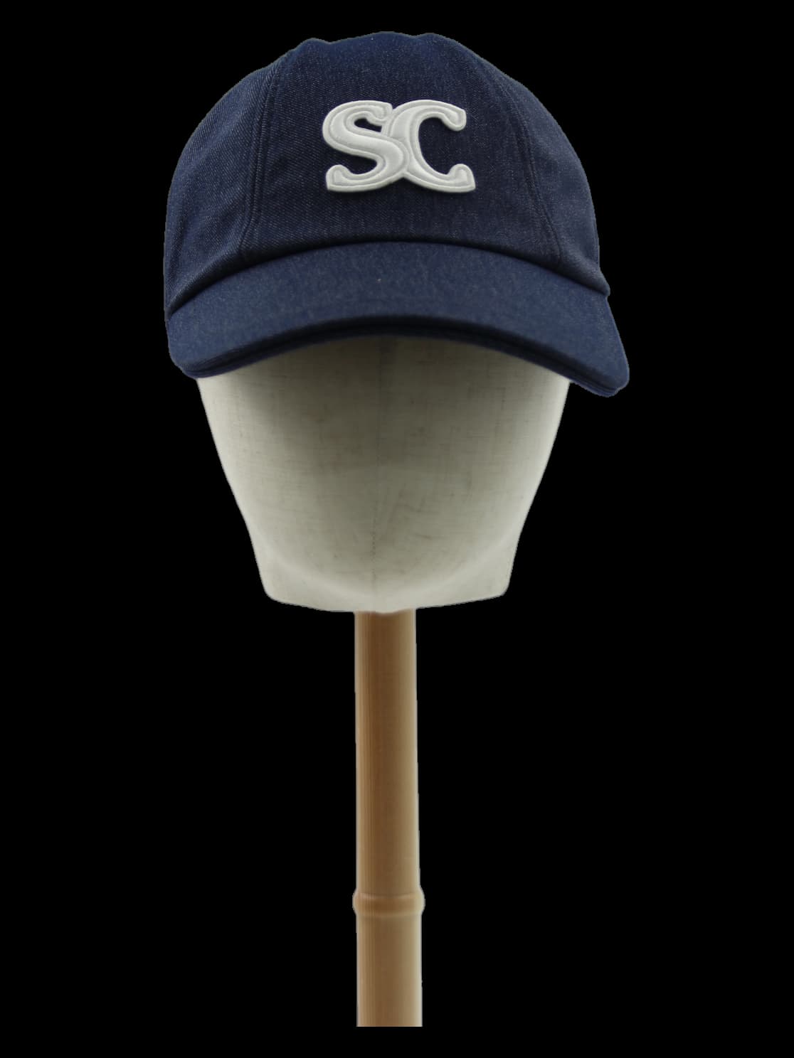 SC 로고 데님 볼캡