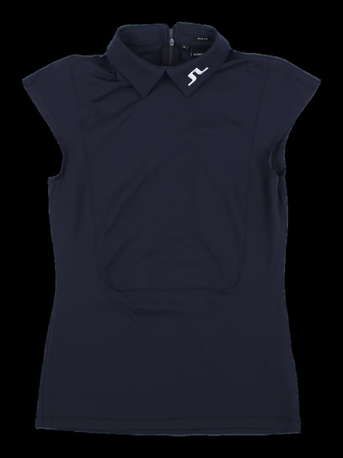 제이린드버그 여성 로고 민소매 카라티