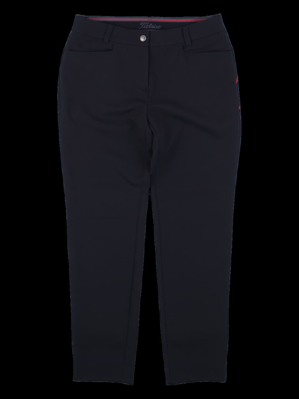 타이틀리스트 블랙 남성 골프 팬츠