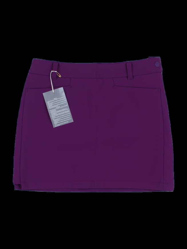 퍼플 미니 스커트