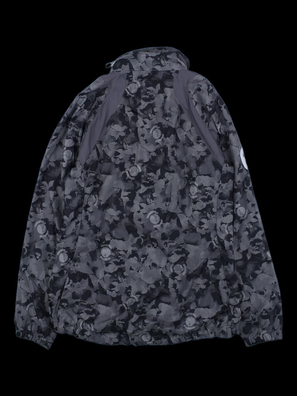 그레이 카모플라쥬 바람막이 점퍼