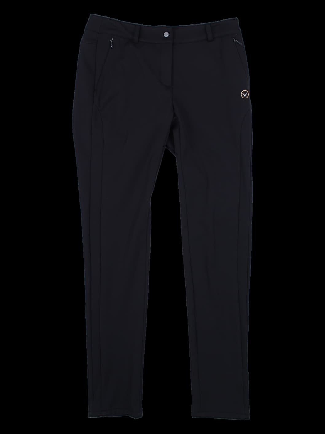 블랙 긴바지 (골프웨어 추정)