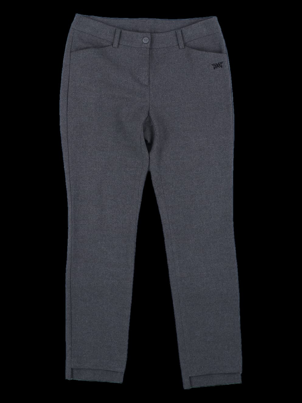 다크 그레이 슬림핏 팬츠